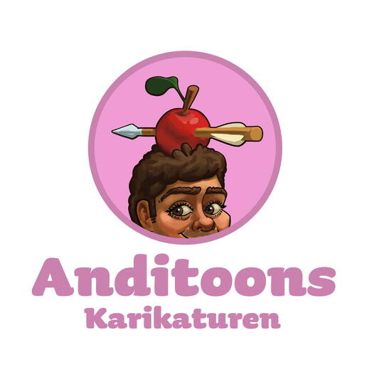 Mit seinem charmanten Cartoon-Stil schafft Karikaturist Anditoons an Ihrem Event bleibende Erinnerungen für Ihre Gäste.
