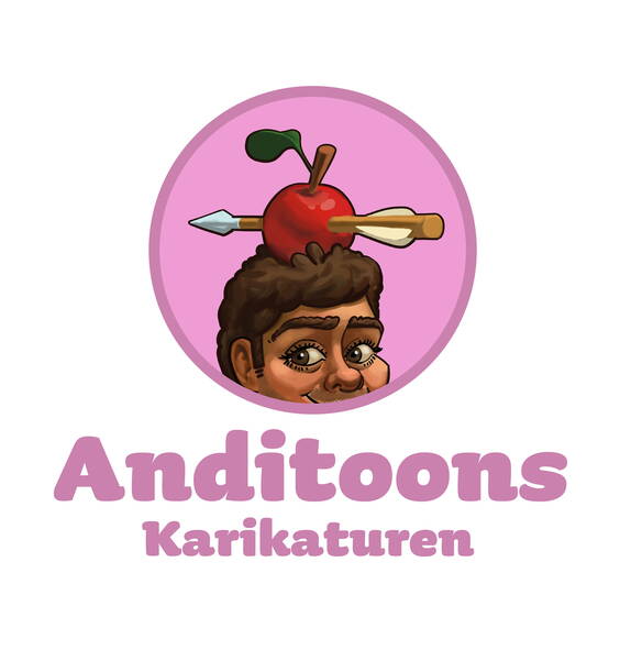 Mit seinem charmanten Cartoon-Stil schafft Karikaturist Anditoons an Ihrem Event bleibende Erinnerungen für Ihre Gäste.