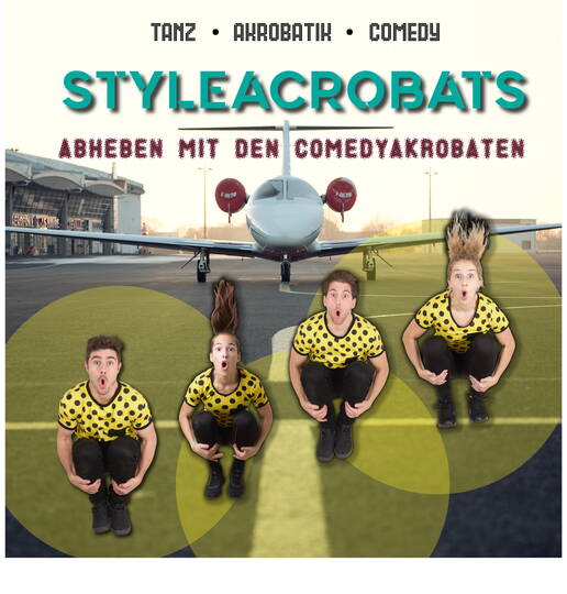 Akrobatik in schwindelerregender Höhe, atemberaubende Tanzchoreografien & begeisterndeoComedy. Die Styleacrobats sind Finalisten des Comedyclub-Battles 2021/22 und begeistern in ihren Shows mit spektakulärer Akrobatik sowie kreativer non-verbaler Comedy. Die 14-fachen Schweizermeister im Akrobatik-Rock`n`Roll wurden mit ihrer originellen Performance Publikumssieger am Swiss Talent Award