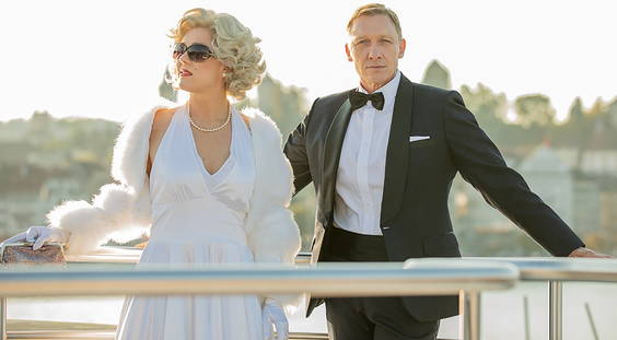 Marylin Monroe und Jeames Bond 007