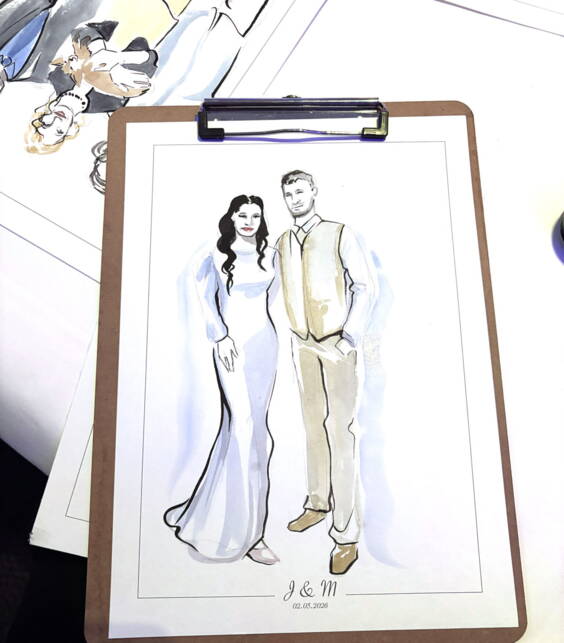 SchnellzeichnerinLive gezeichnete Karikaturen oder Porträts für Events, Hochzeiten und Firmenanlässe. Ein leises Highlight, das Gäste in wenigen Minuten sichtbar macht und ein persönliches Erinnerungsstück schafft.