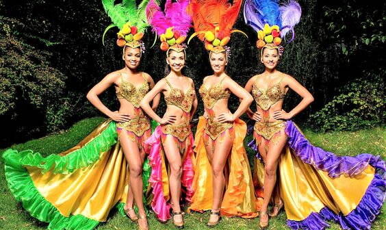 Samba Brasil - Brassilianische Tänzerinnen